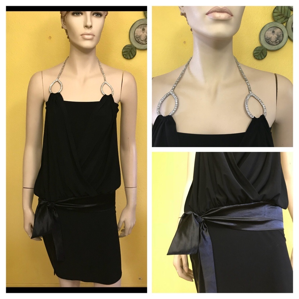 New Women Cocktail Dress Sexy Mini Black Gown Prom‎ Special Occasion Party